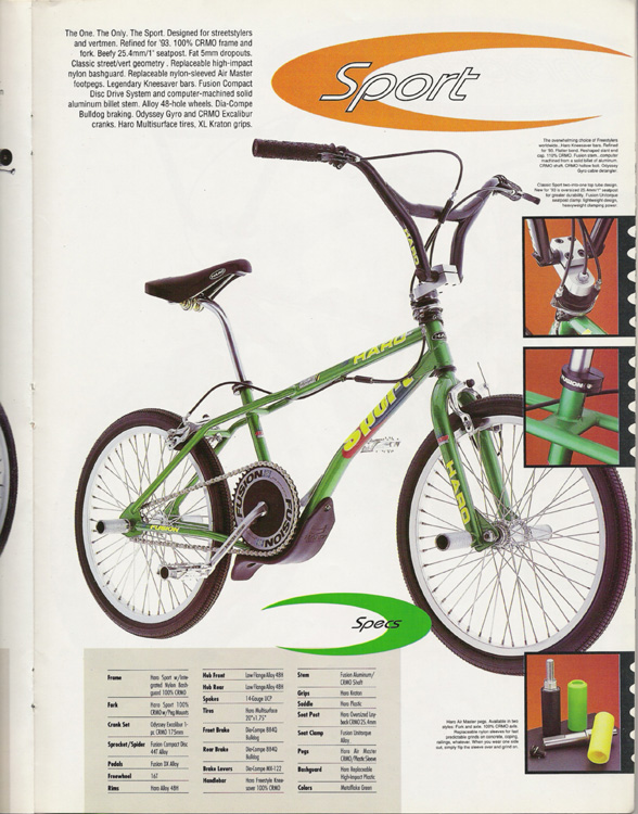 1993 haro master