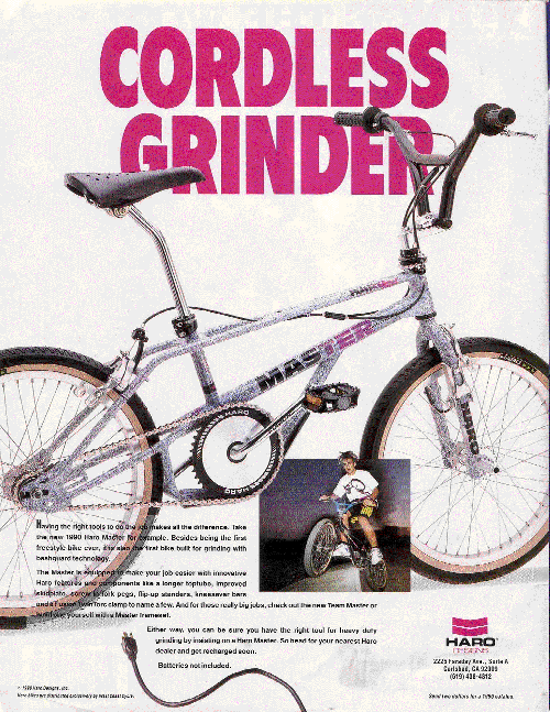 1980's haro bmx bikes